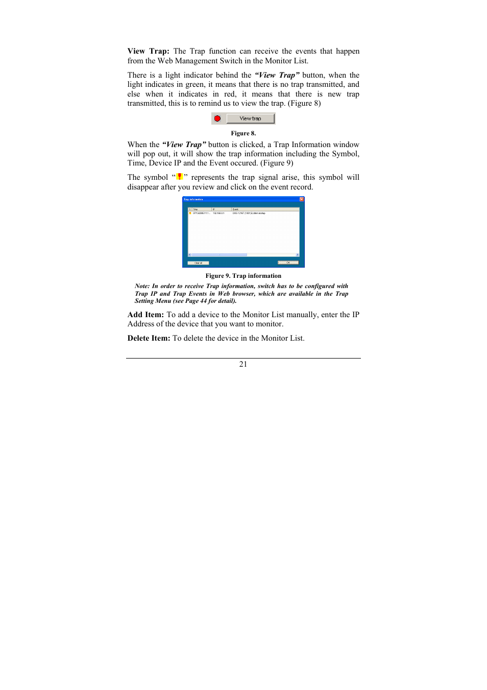 D-Link 16-Port 10/100/1000Mbps Gigabit Ethernet Switch + 2-Port Mini GBIC Web-Smart Switch DGS-1216T User Manual | Page 27 / 61