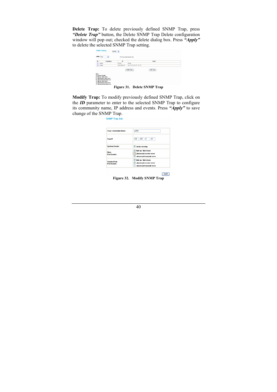 D-Link 16-Port 10/100/1000Mbps Gigabit Ethernet Switch + 2-Port Mini GBIC Web-Smart Switch DGS-1216T User Manual | Page 46 / 61