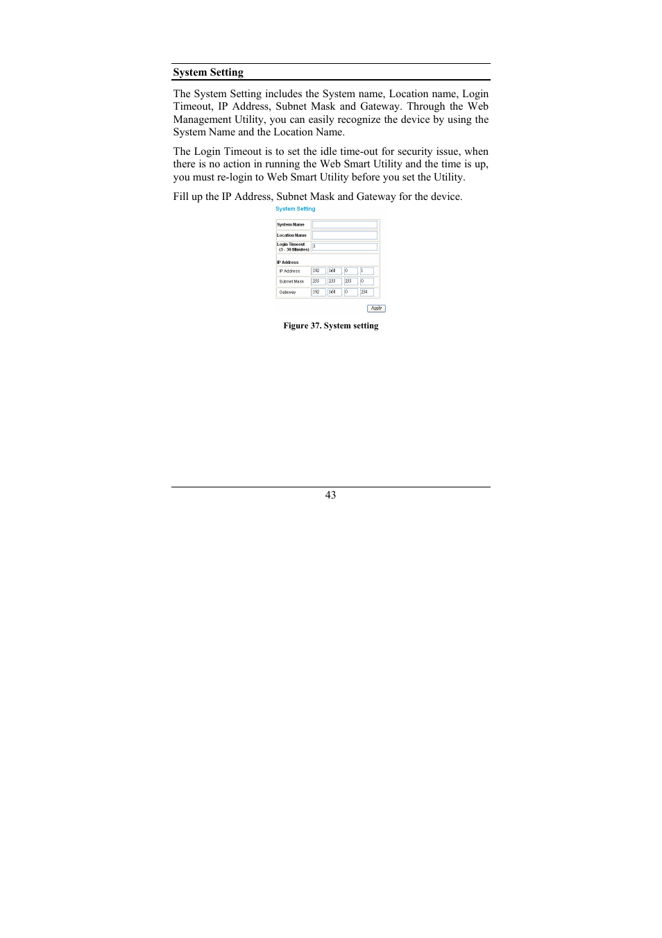 D-Link 16-Port 10/100/1000Mbps Gigabit Ethernet Switch + 2-Port Mini GBIC Web-Smart Switch DGS-1216T User Manual | Page 49 / 61