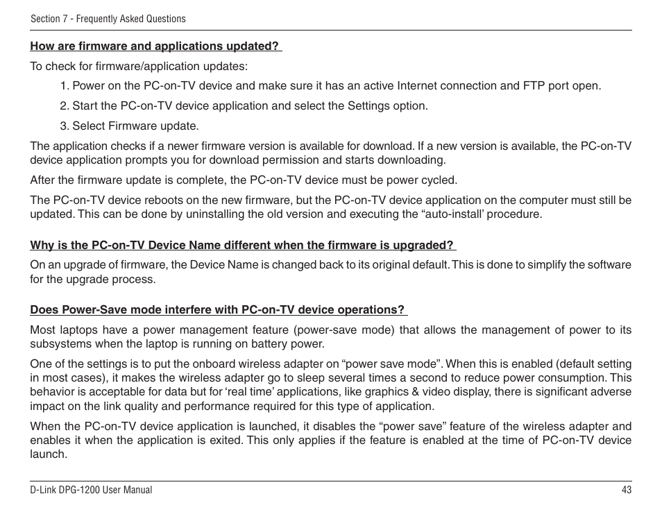 D-Link DPG-1200 User Manual | Page 43 / 59