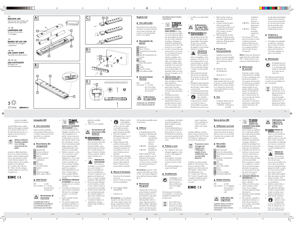 Livarno Z31064 User Manual | 2 pages