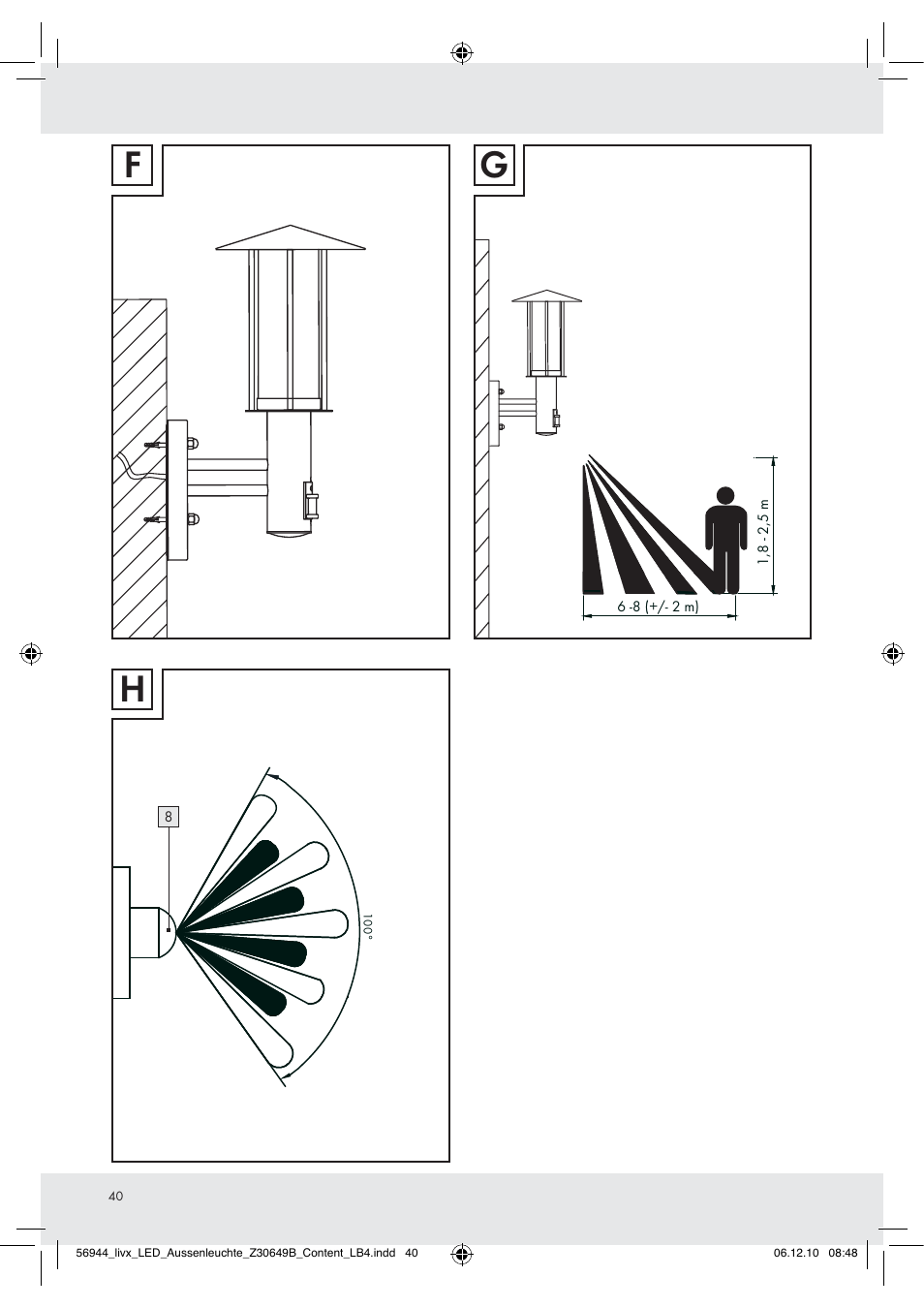 Livarno Wall Light User Manual | Page 38 / 38