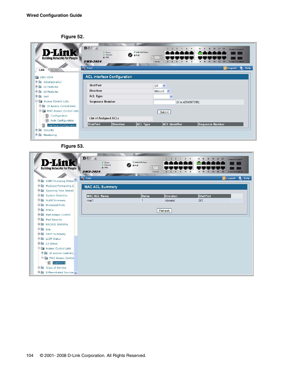 D-Link UNIFIED WIRED & WIRELESS ACCESS SYSTEM DWS-3000 User Manual | Page 104 / 174