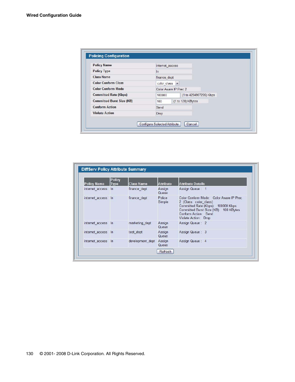 D-Link UNIFIED WIRED & WIRELESS ACCESS SYSTEM DWS-3000 User Manual | Page 130 / 174