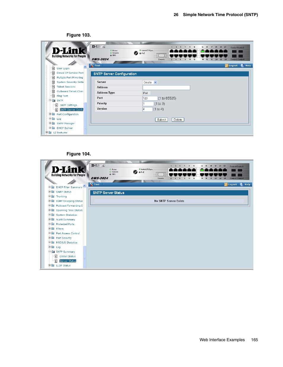 D-Link UNIFIED WIRED & WIRELESS ACCESS SYSTEM DWS-3000 User Manual | Page 165 / 174