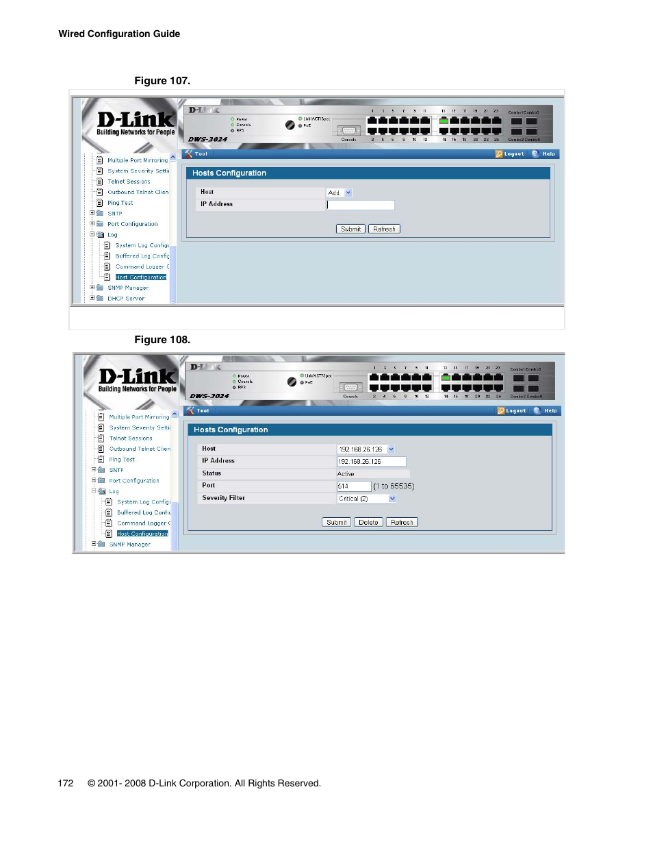 D-Link UNIFIED WIRED & WIRELESS ACCESS SYSTEM DWS-3000 User Manual | Page 172 / 174