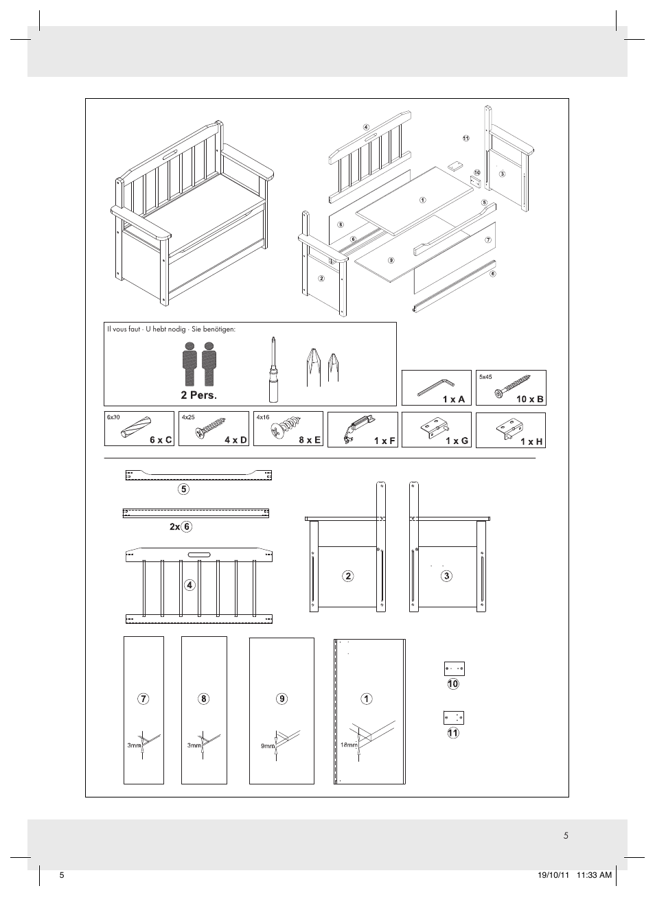 Livarno Z31082 User Manual | Page 5 / 8