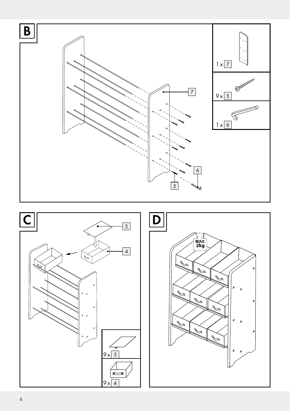 Livarno Z31968A/Z31968B User Manual | Page 6 / 7