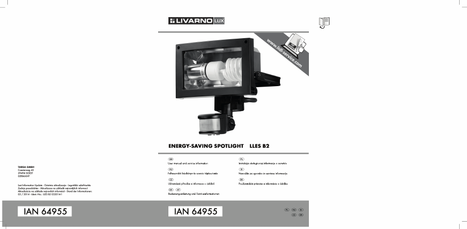 Livarno LLES B2 User Manual | 86 pages