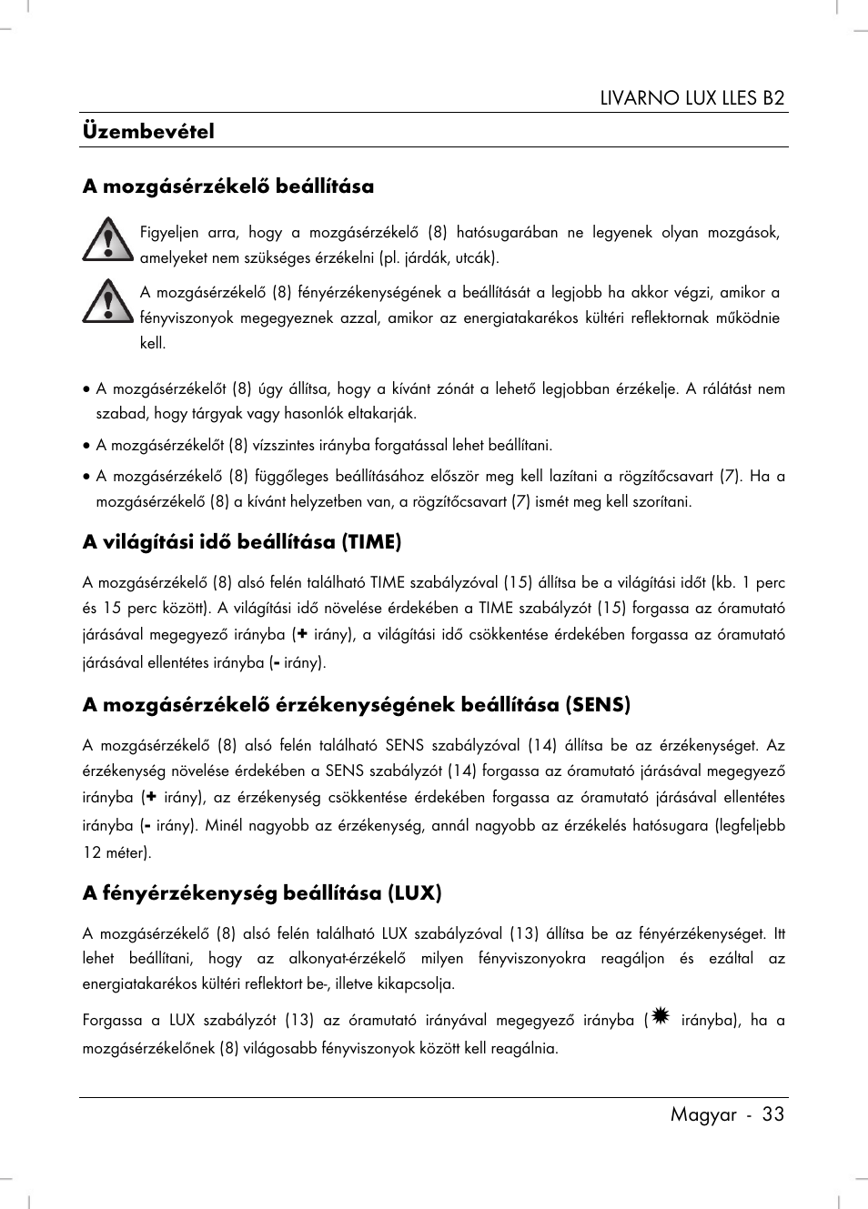 Livarno LLES B2 User Manual | Page 35 / 86