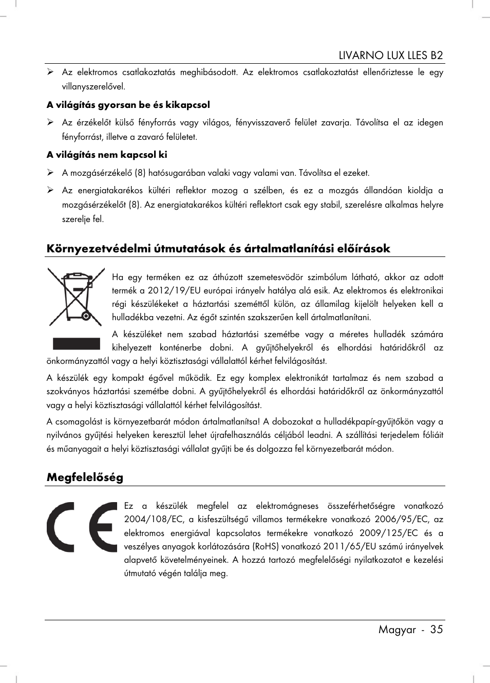 Livarno LLES B2 User Manual | Page 37 / 86