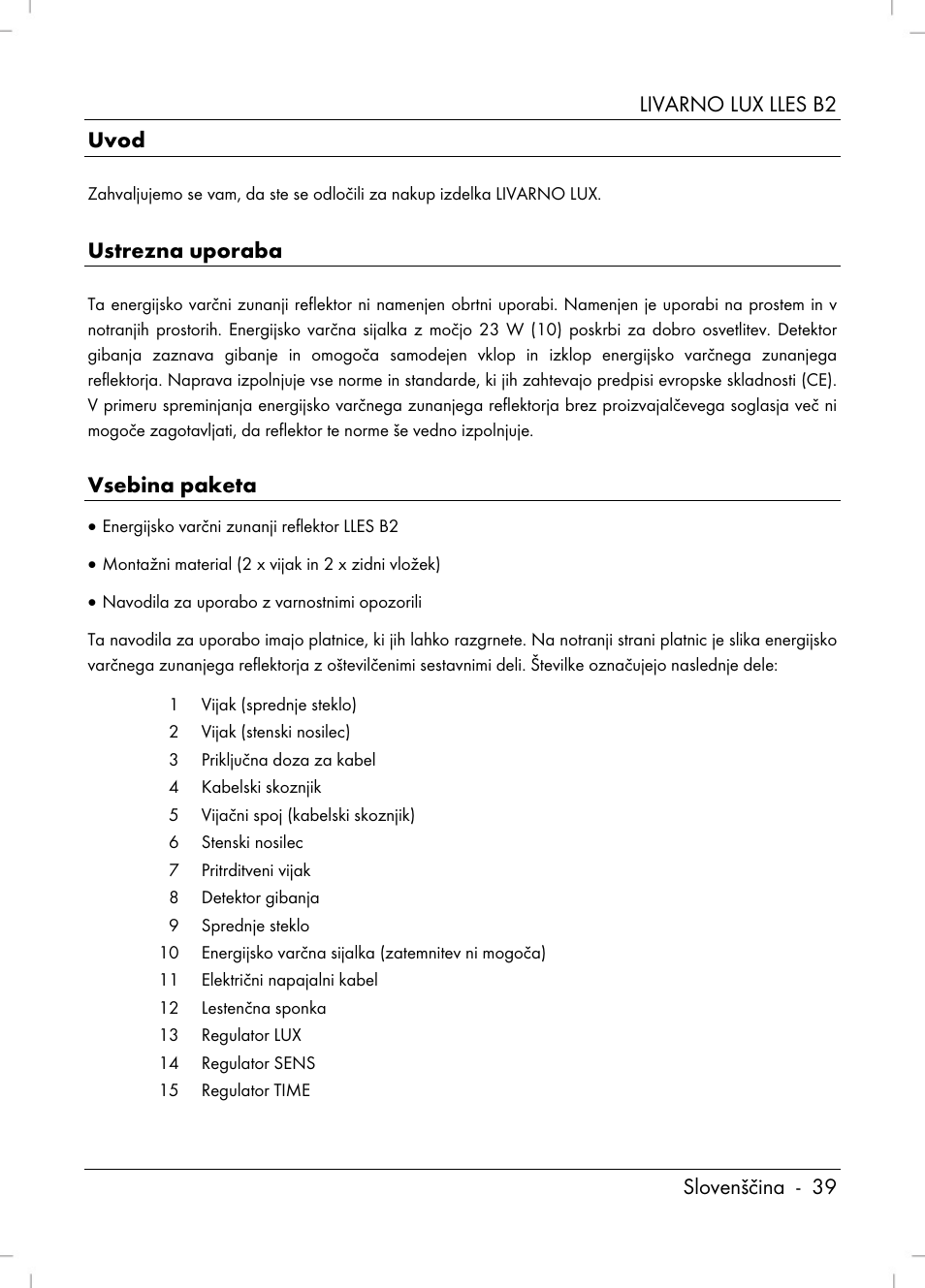 Livarno LLES B2 User Manual | Page 41 / 86