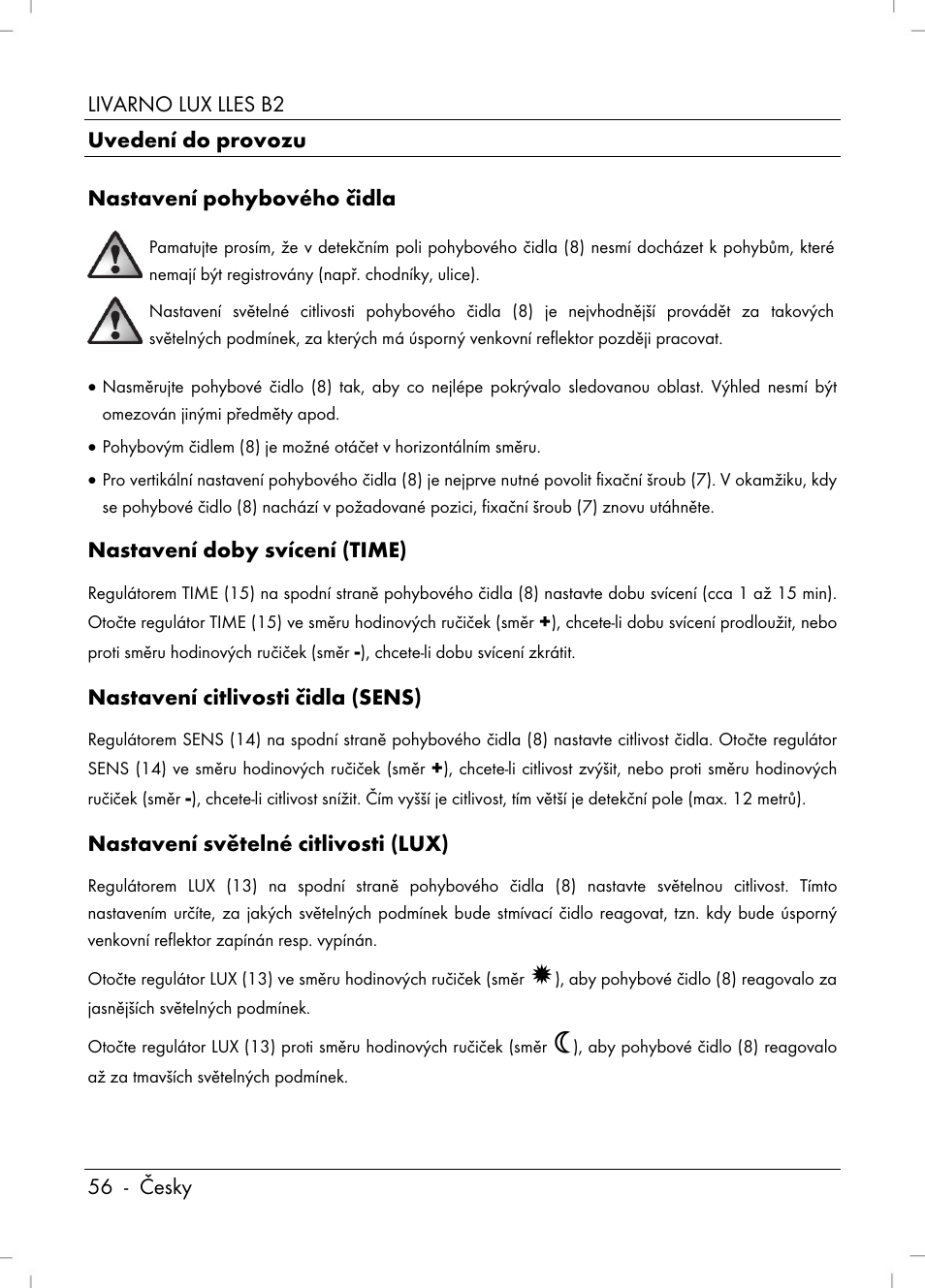 Livarno LLES B2 User Manual | Page 58 / 86