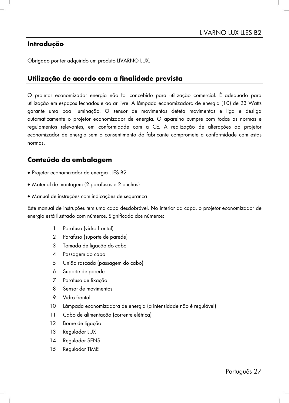 Livarno LLES B2 User Manual | Page 29 / 64