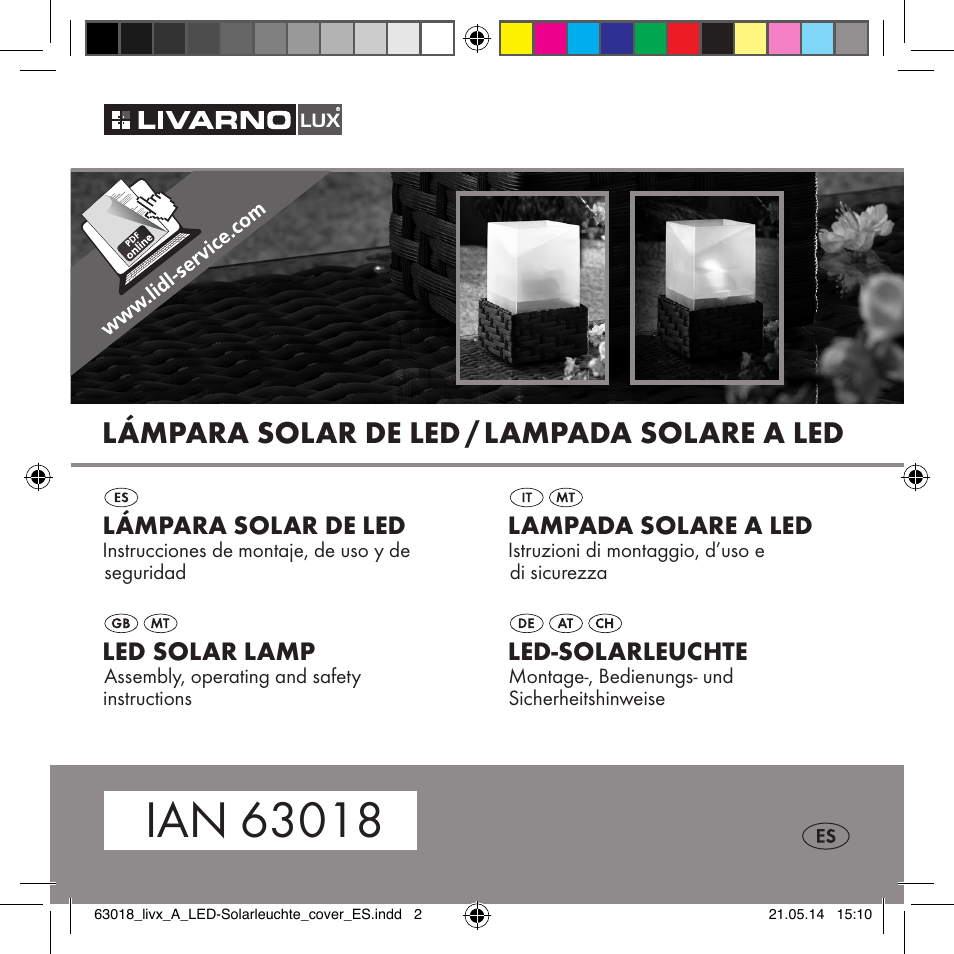 Livarno Z32102A User Manual | 53 pages