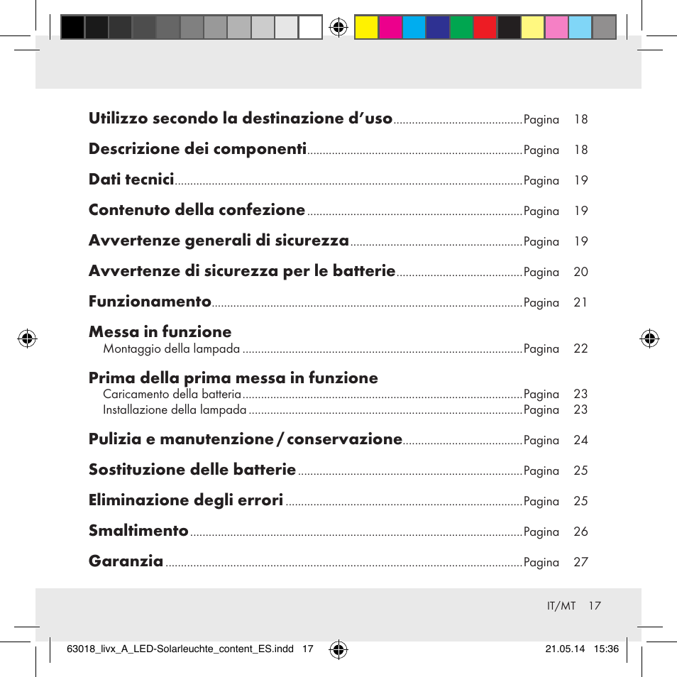 Livarno Z32102A User Manual | Page 17 / 53