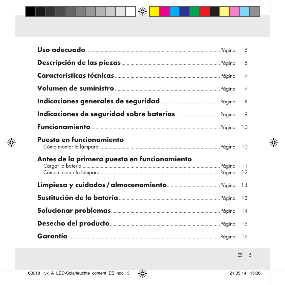 Livarno Z32102A User Manual | Page 5 / 53