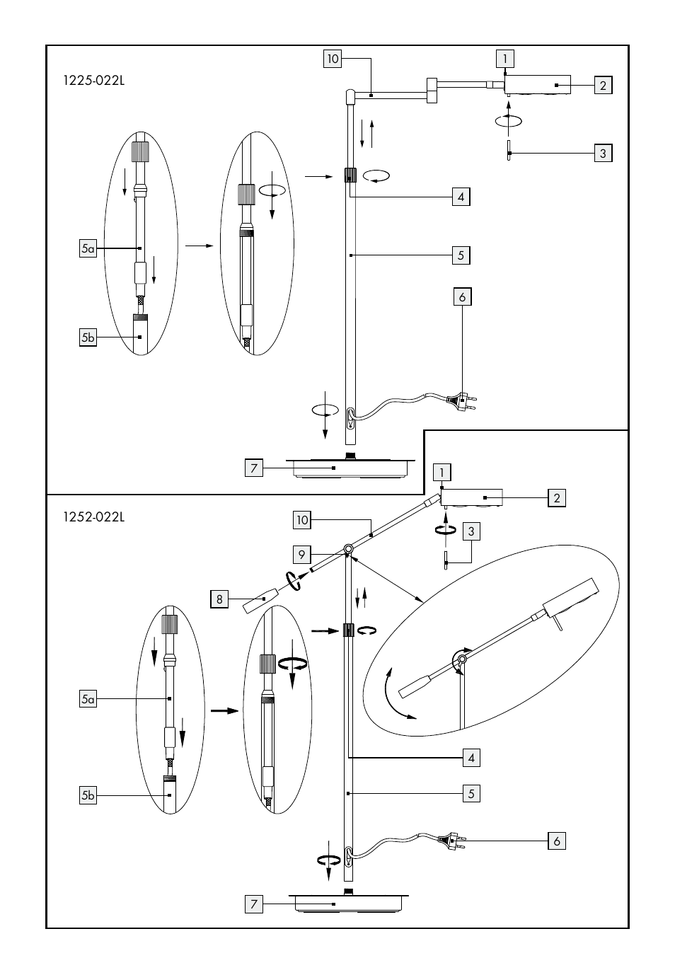 Livarno 1225-022L or 1252-022L User Manual | Page 3 / 25