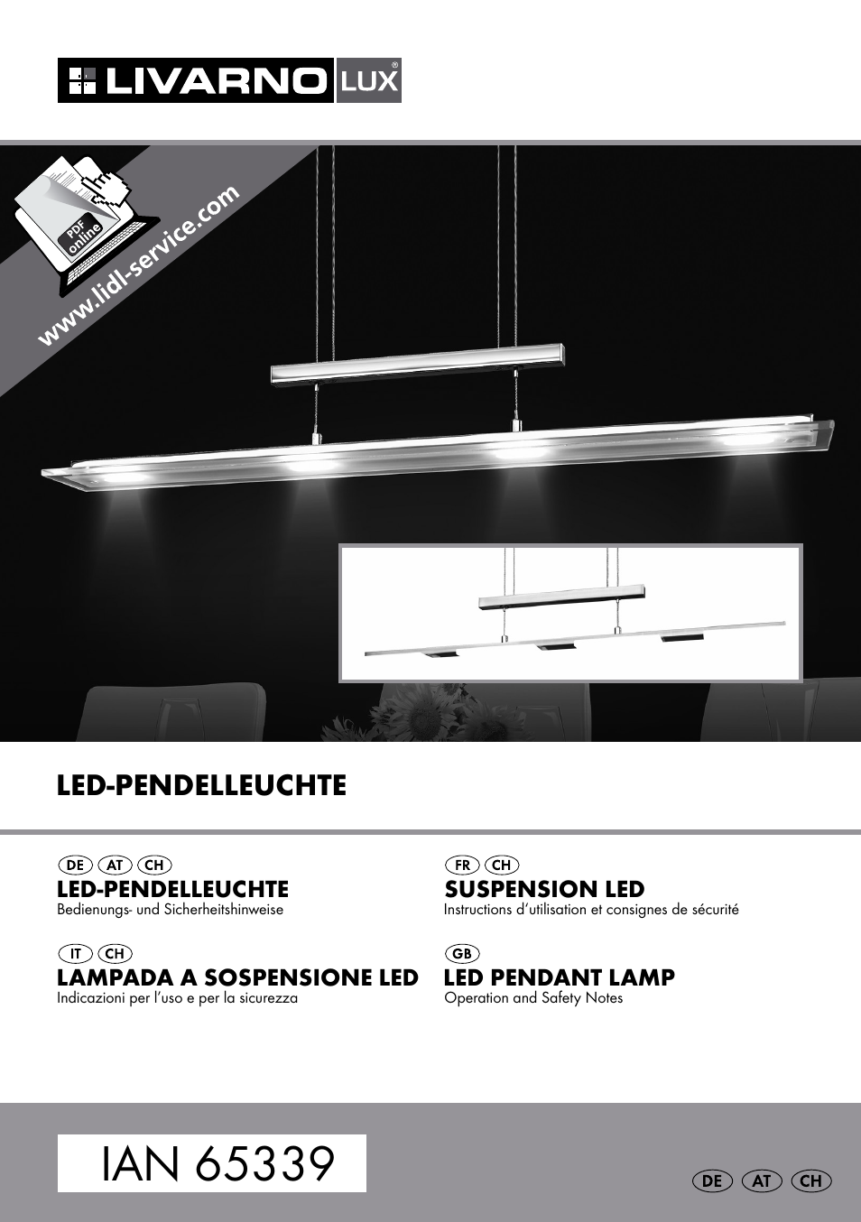 Livarno 4280-042L /4281-048L User Manual | 20 pages