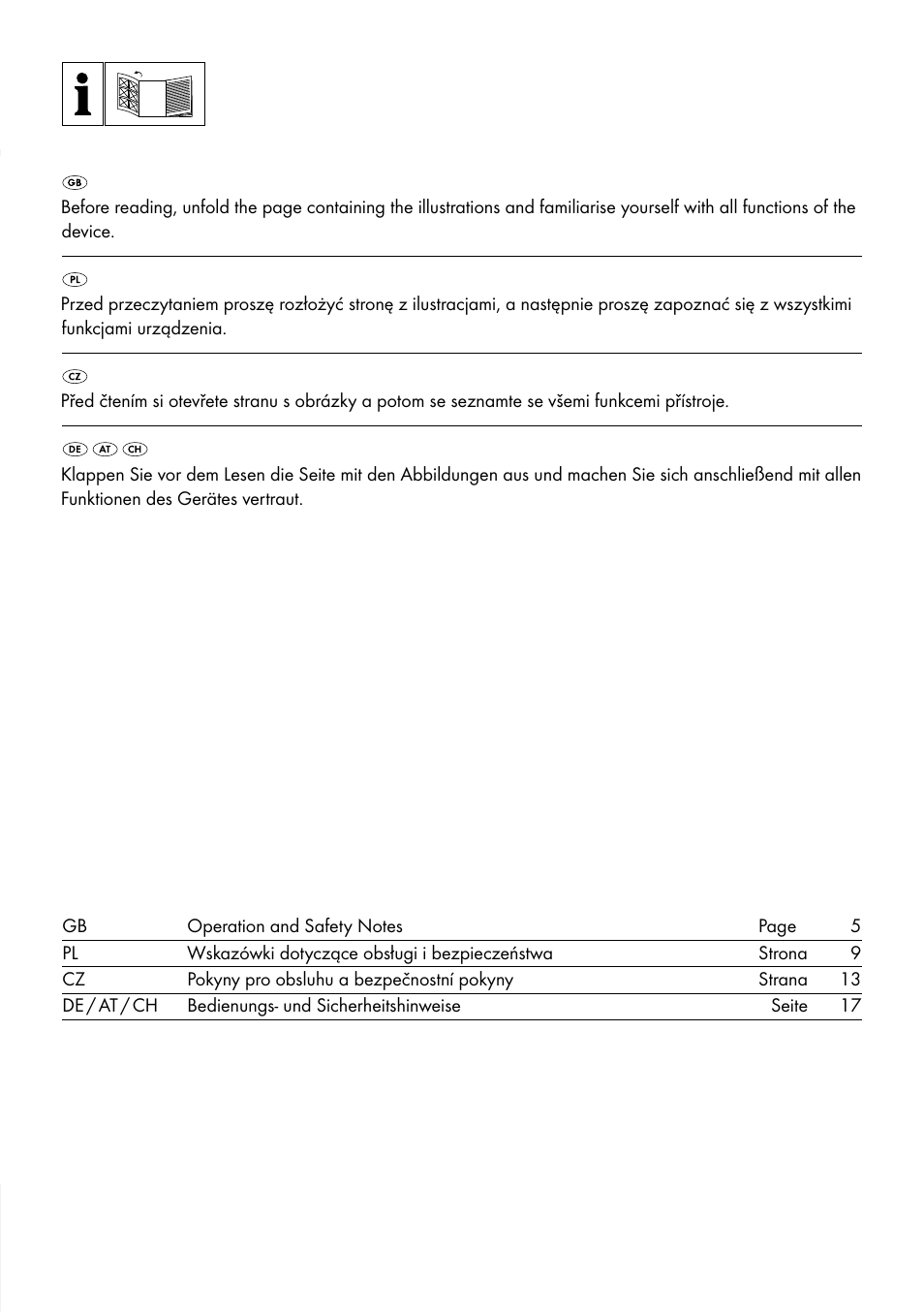 Livarno 4280-042L /4281-048L User Manual | Page 2 / 20