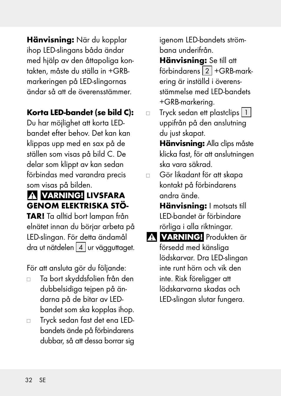 Livarno Z31228 User Manual | Page 32 / 80