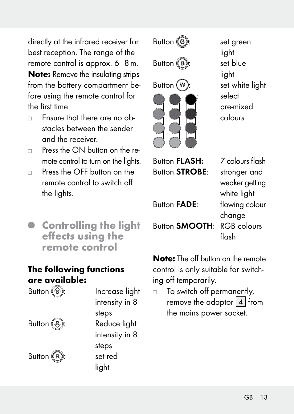 Livarno Z31228 User Manual | Page 13 / 60