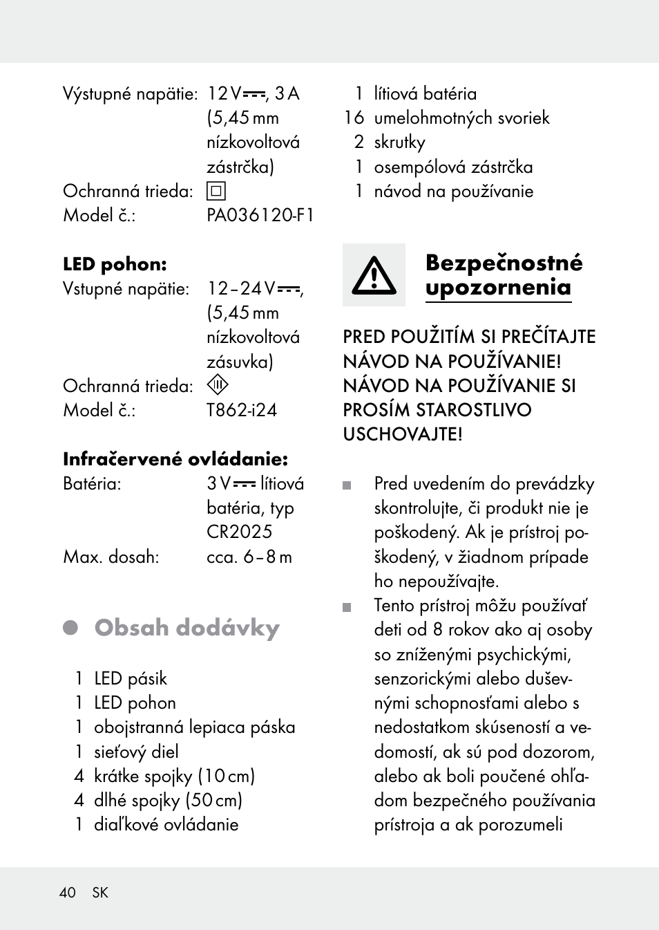 Livarno Z31228 User Manual | Page 40 / 60