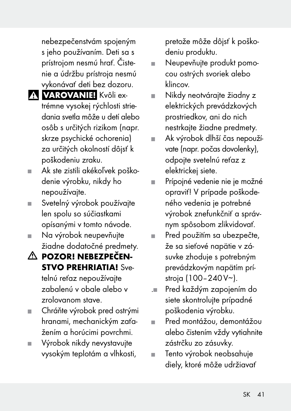 Livarno Z31228 User Manual | Page 41 / 60