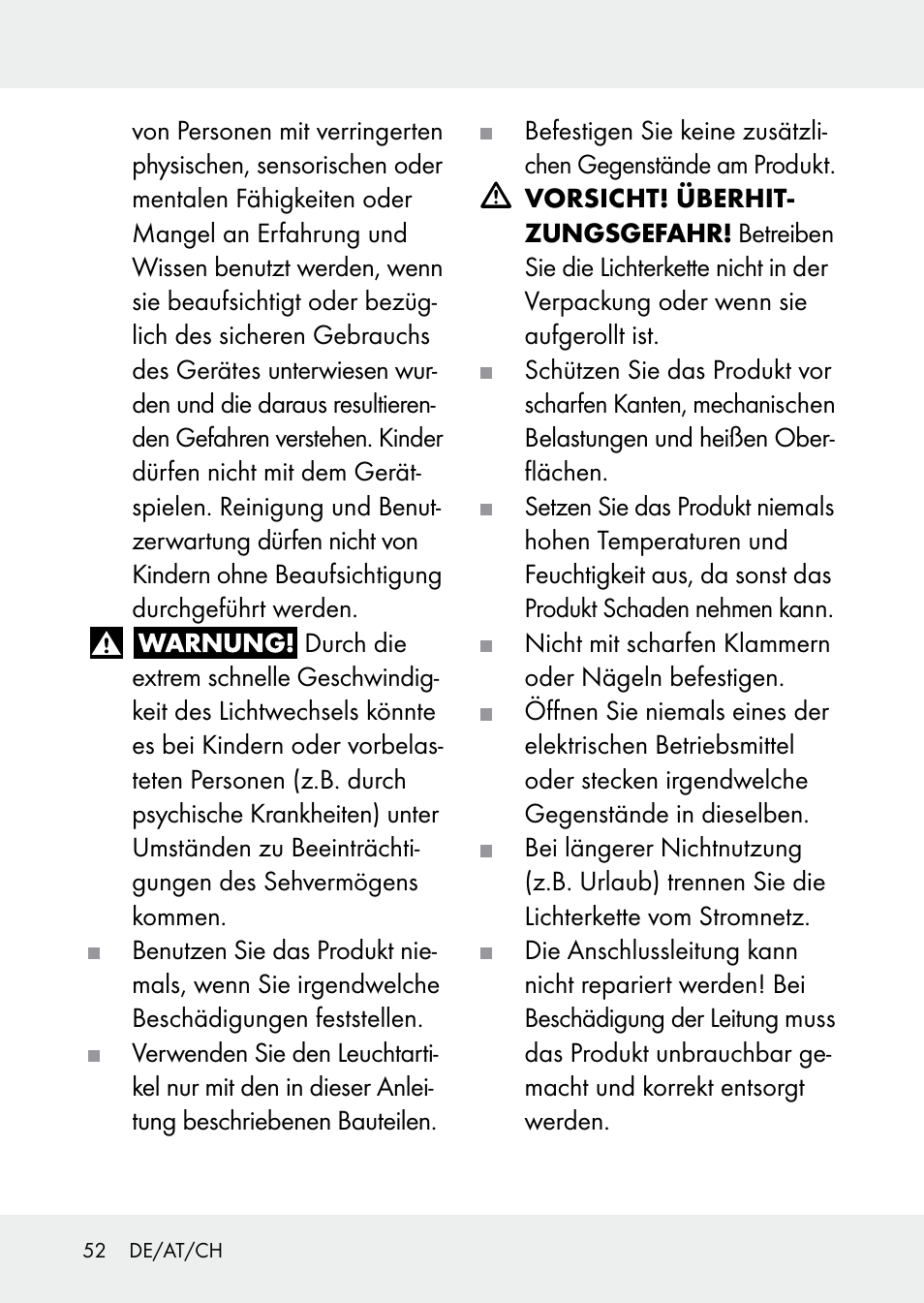 Livarno Z31228 User Manual | Page 52 / 60