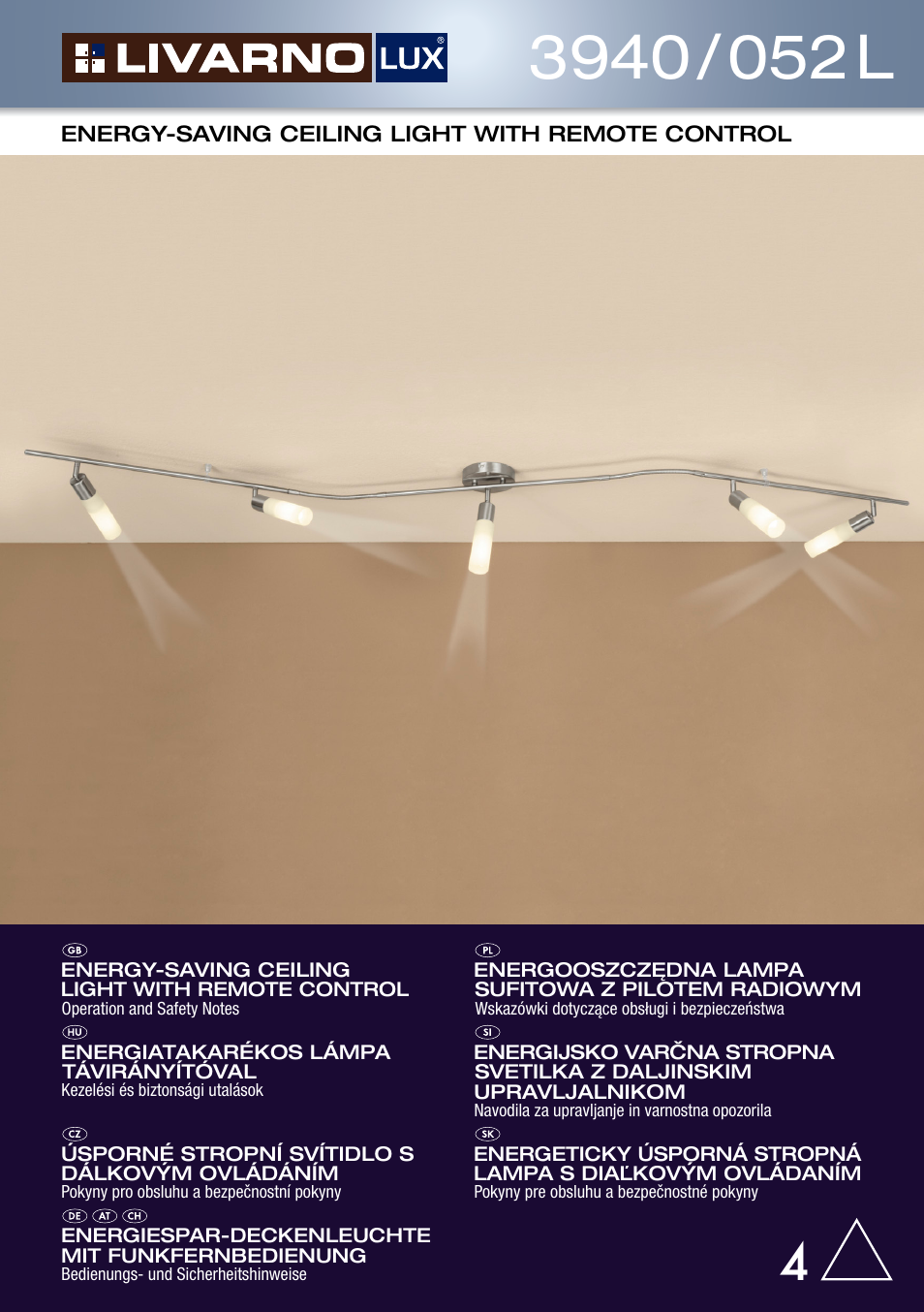 Livarno 3940/052L User Manual | 48 pages