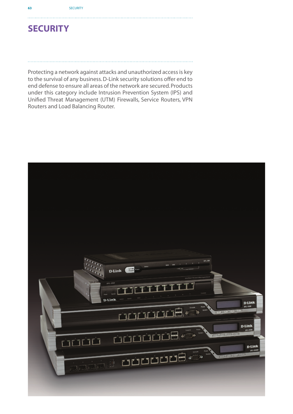 Bsbu-04-security-eu, Security | D-Link DES-7200 User Manual | Page 65 / 100