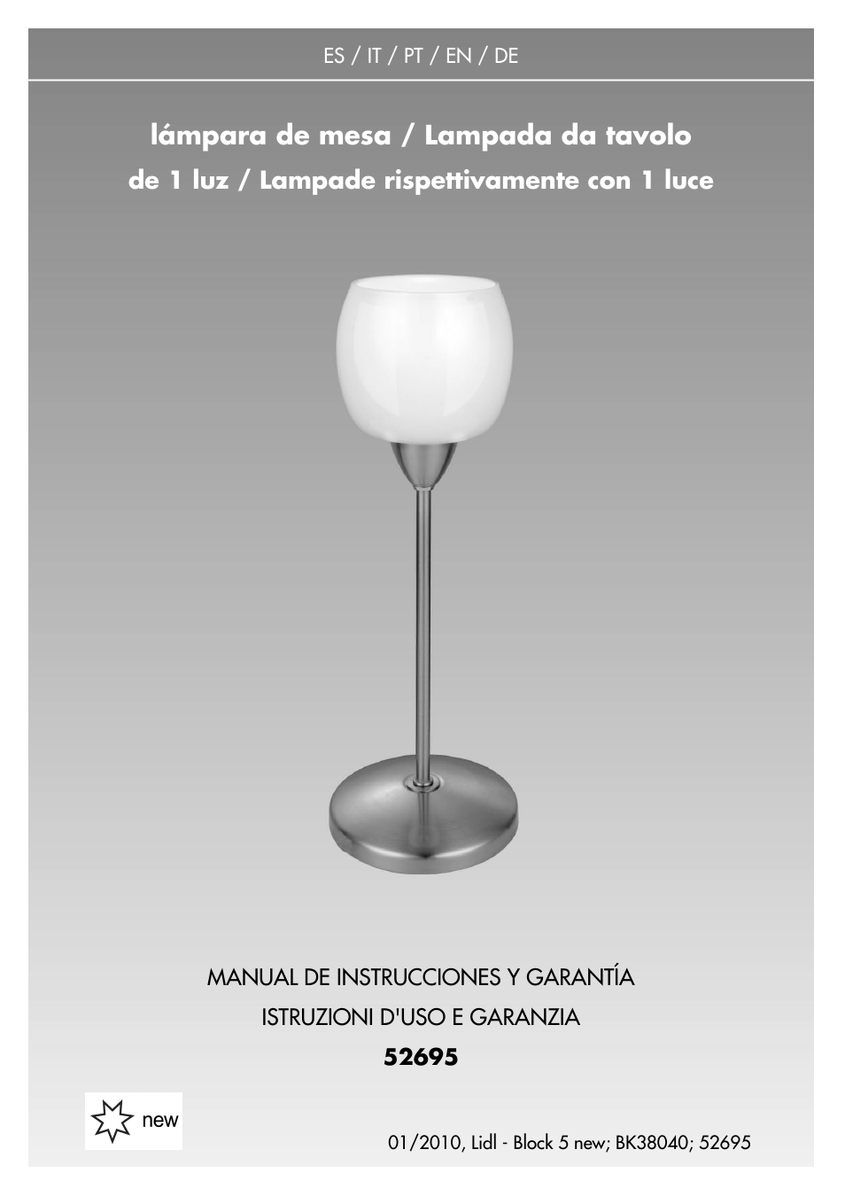 Livarno 52695 User Manual | 26 pages