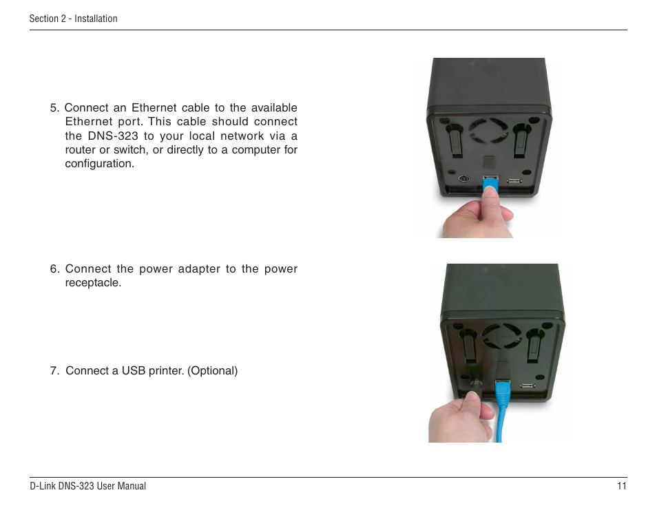 D-Link DNS-33 User Manual | Page 11 / 85