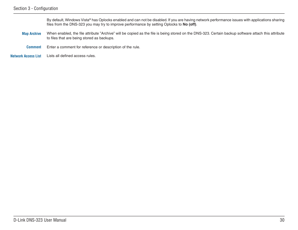 D-Link DNS-33 User Manual | Page 30 / 85