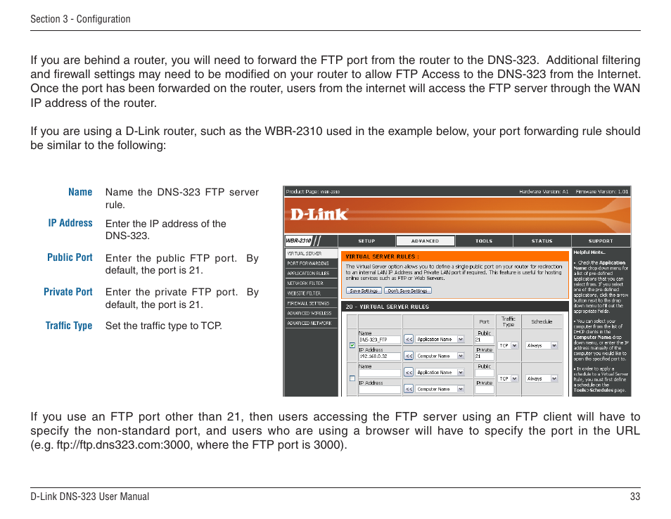 D-Link DNS-33 User Manual | Page 33 / 85