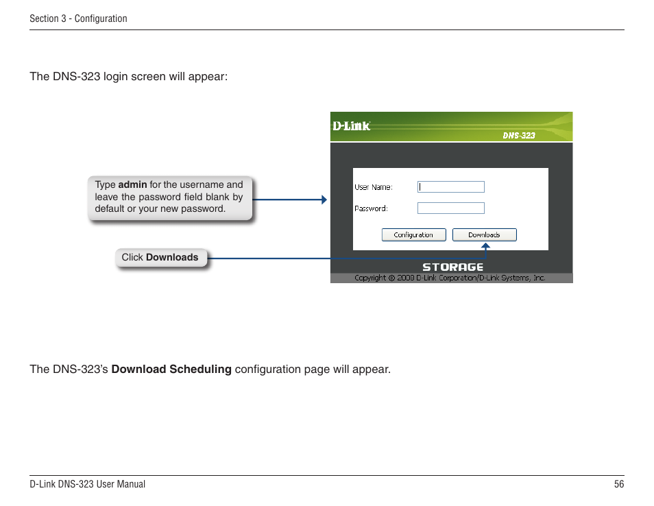 D-Link DNS-33 User Manual | Page 56 / 85