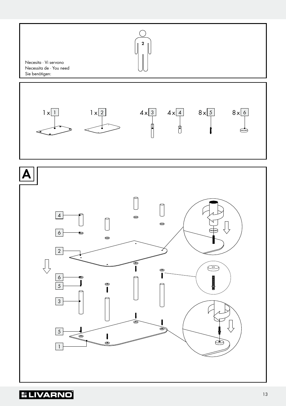 Livarno Z30368 User Manual | Page 13 / 15