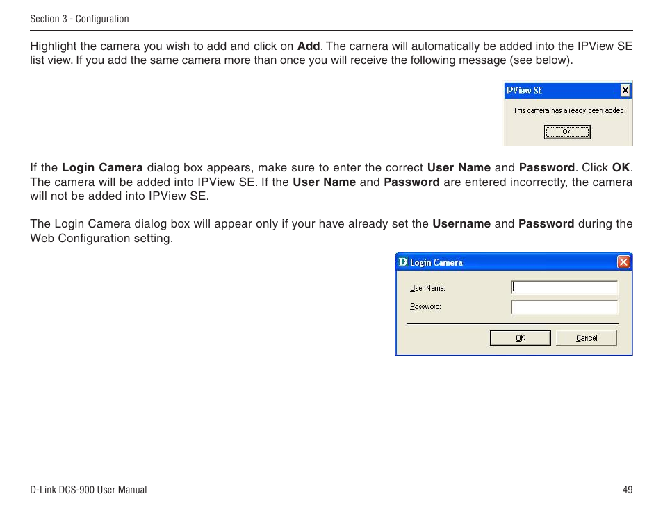 D-Link DCS-900 User Manual | Page 49 / 76