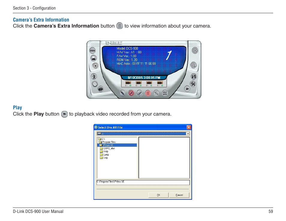 D-Link DCS-900 User Manual | Page 59 / 76