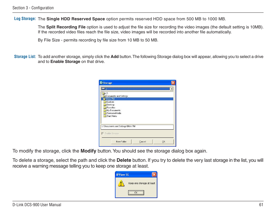 D-Link DCS-900 User Manual | Page 61 / 76