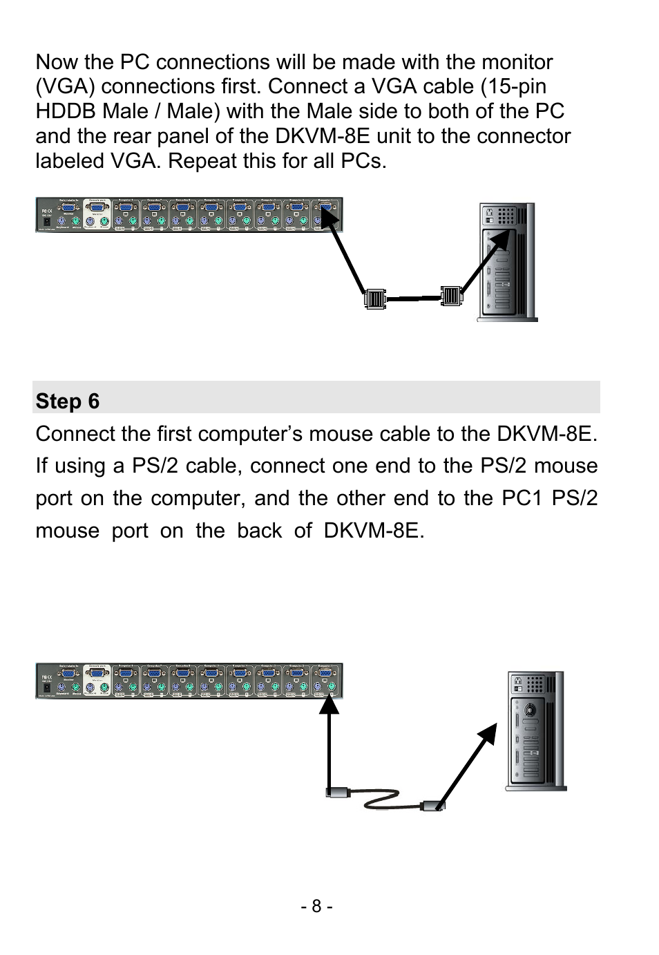 D-Link DKVM-8E User Manual | Page 10 / 30