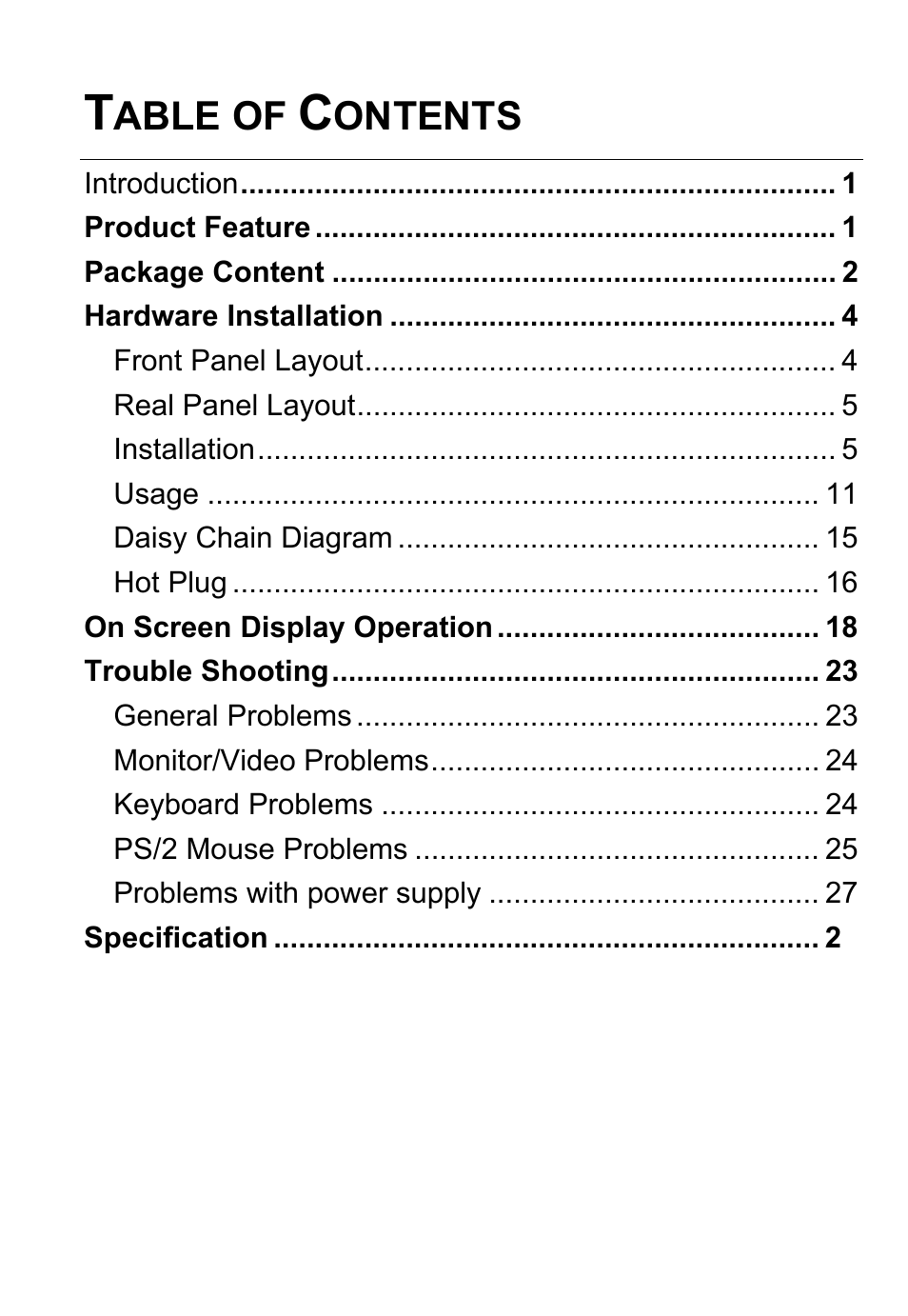 D-Link DKVM-8E User Manual | Page 2 / 30