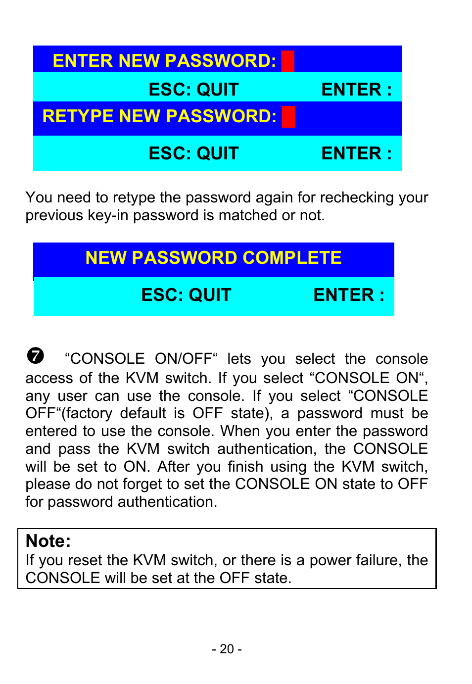 D-Link DKVM-8E User Manual | Page 22 / 30