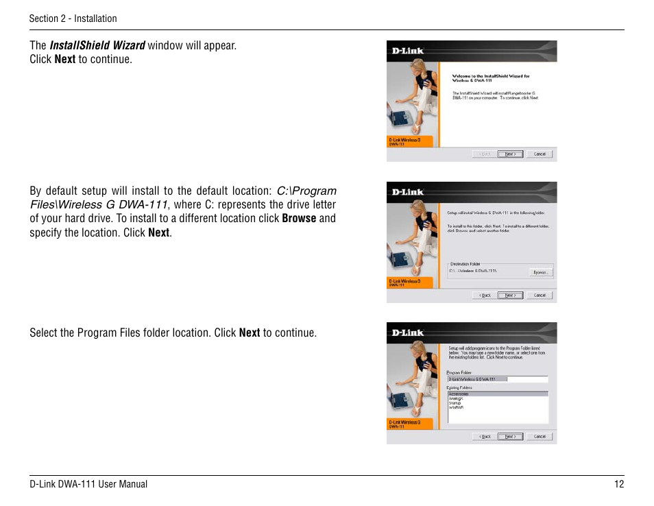D-Link DWA-111 User Manual | Page 12 / 49