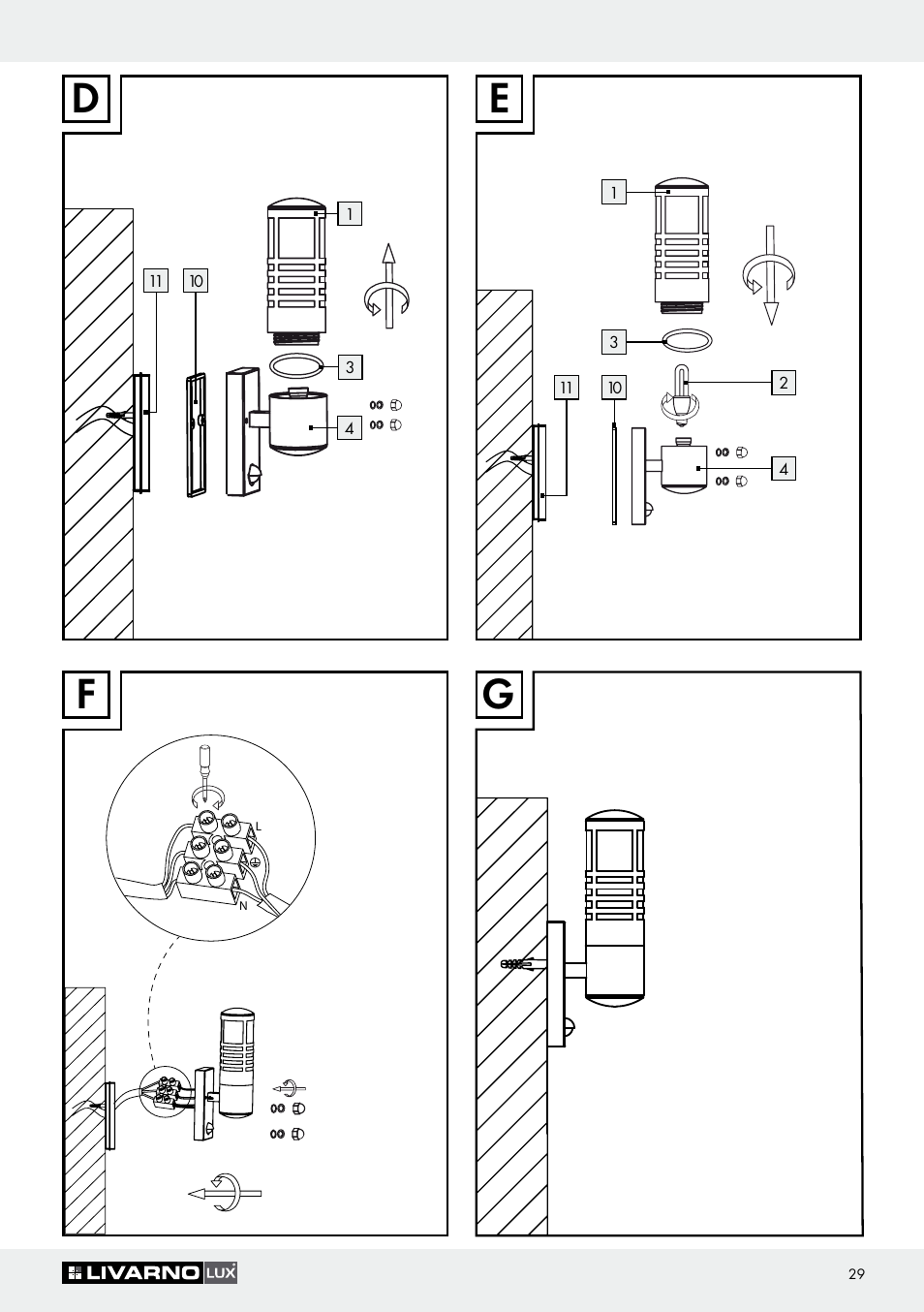 De f g | Livarno Z30649A User Manual | Page 29 / 31