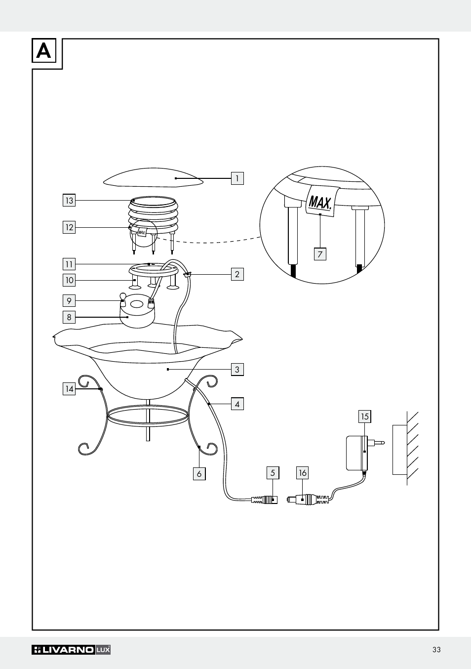 Livarno Z30591B-BS User Manual | Page 33 / 35