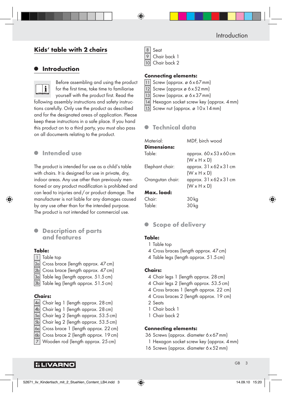 Livarno Z30390 User Manual | 24 pages