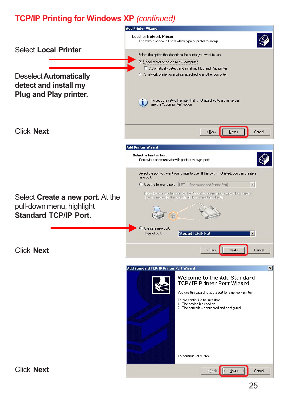 D-Link DP-311U User Manual | Page 25 / 76