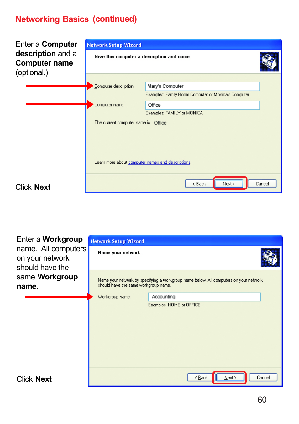 D-Link DP-311U User Manual | Page 60 / 76