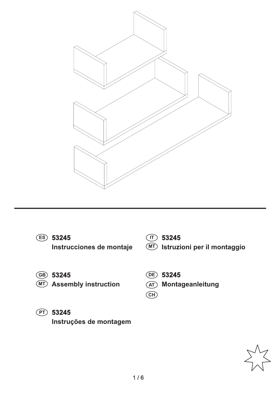 Livarno Shelves User Manual | 6 pages